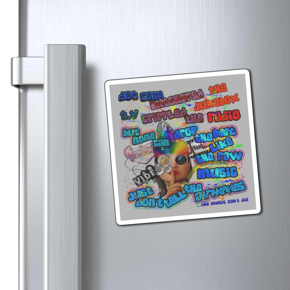drop the beat - Magnets - (light grey)