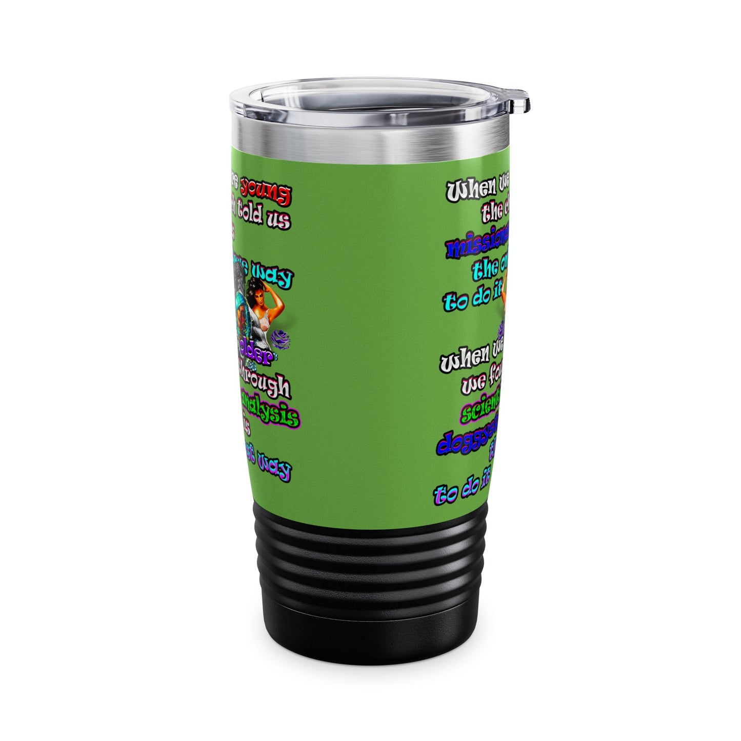 doggystyle - Ringneck Tumbler, 20oz (green)