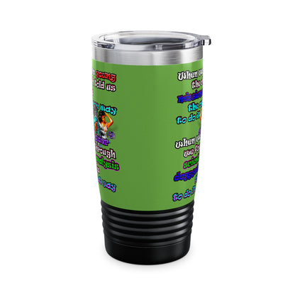 doggystyle - Ringneck Tumbler, 20oz (green)