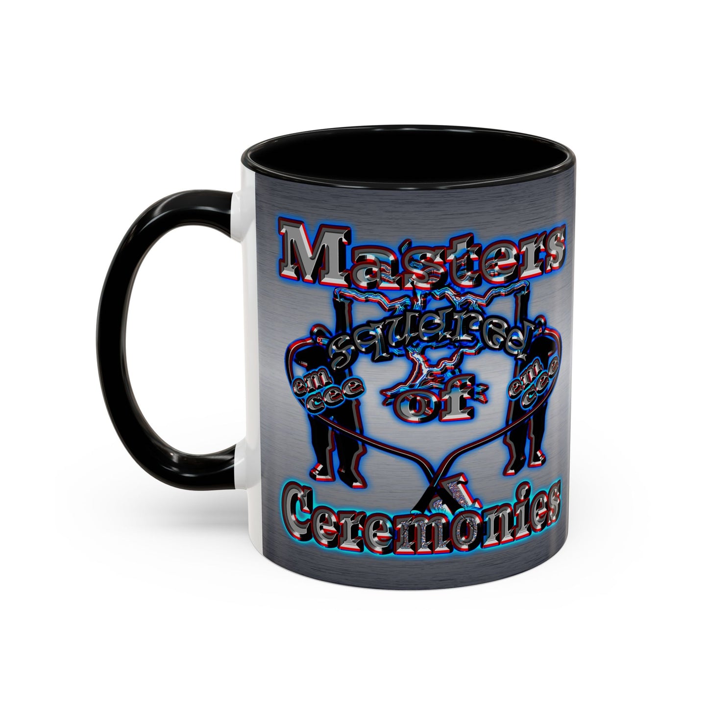 em cee squared - Accent Mug (brushed nickel)