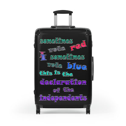 declaration of the independents - Suitcase (black)