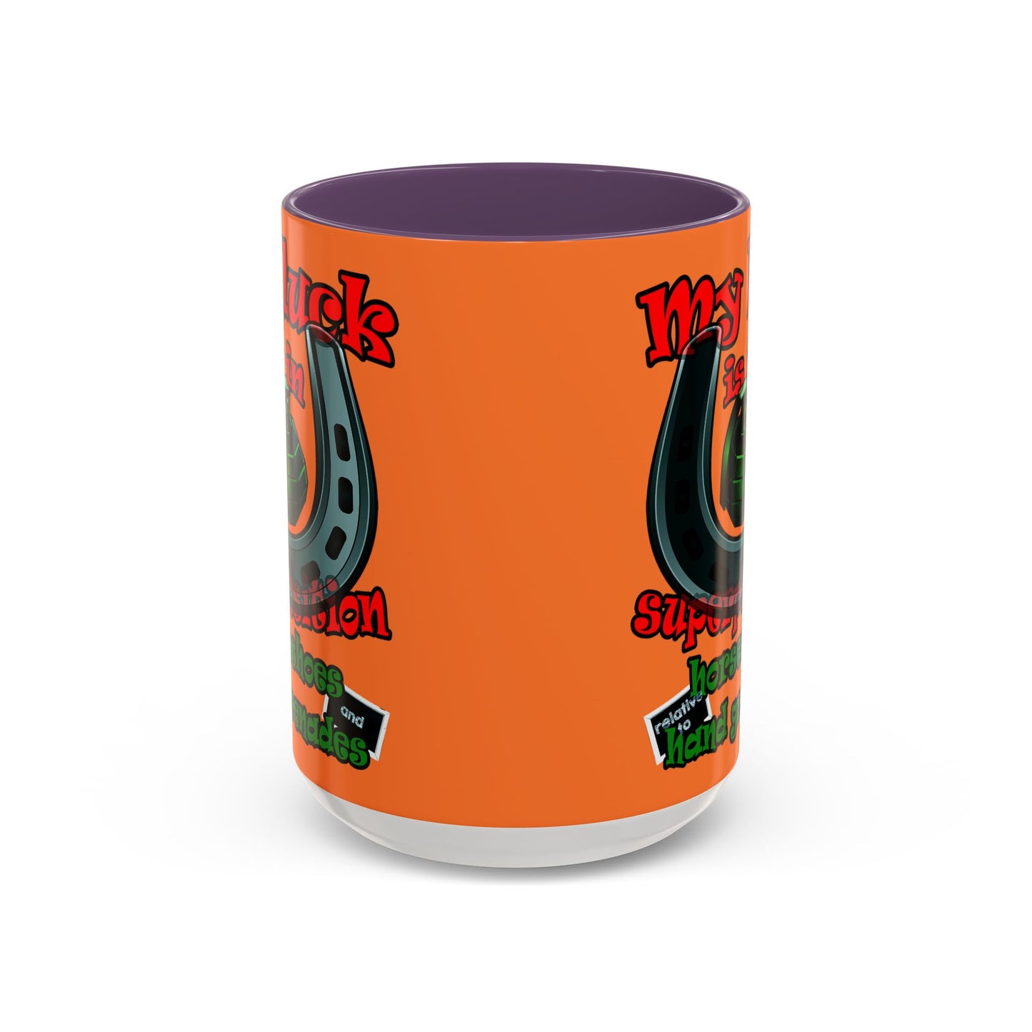 my luck - Accent Mug (crusta)