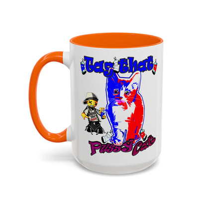 tag that - Accent Mug (white)