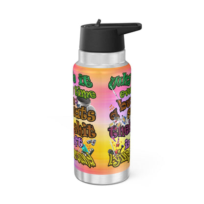 the bum's shit - Gator Tumbler, 32oz (color blur)