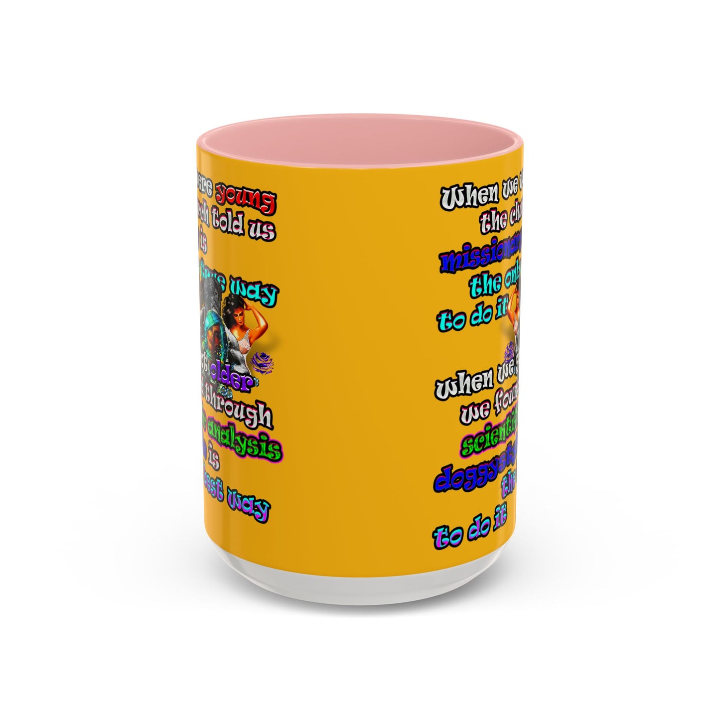 doggystyle - Accent Mug (yellow)