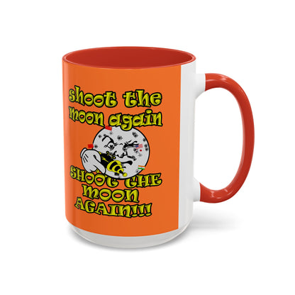 shoot the moon again - Accent Mug (crusta)