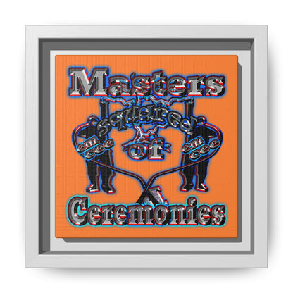 em cee squared - framed canvas art (crusta)