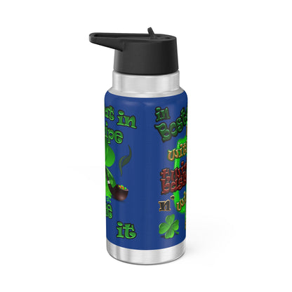 celtics logo - Gator Tumbler, 32oz (dark blue)