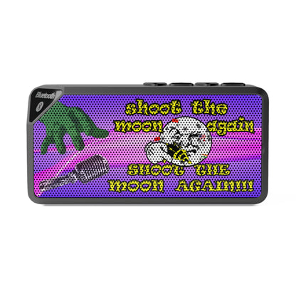 shoot the moon again - Jabba Bluetooth Speaker (purple-pink wave)