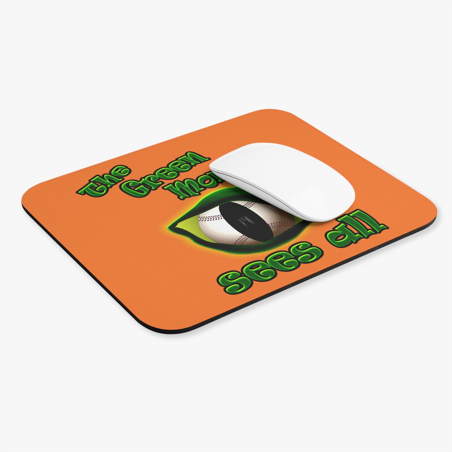 green monster - Mouse Pad (Rectangle) (crusta)
