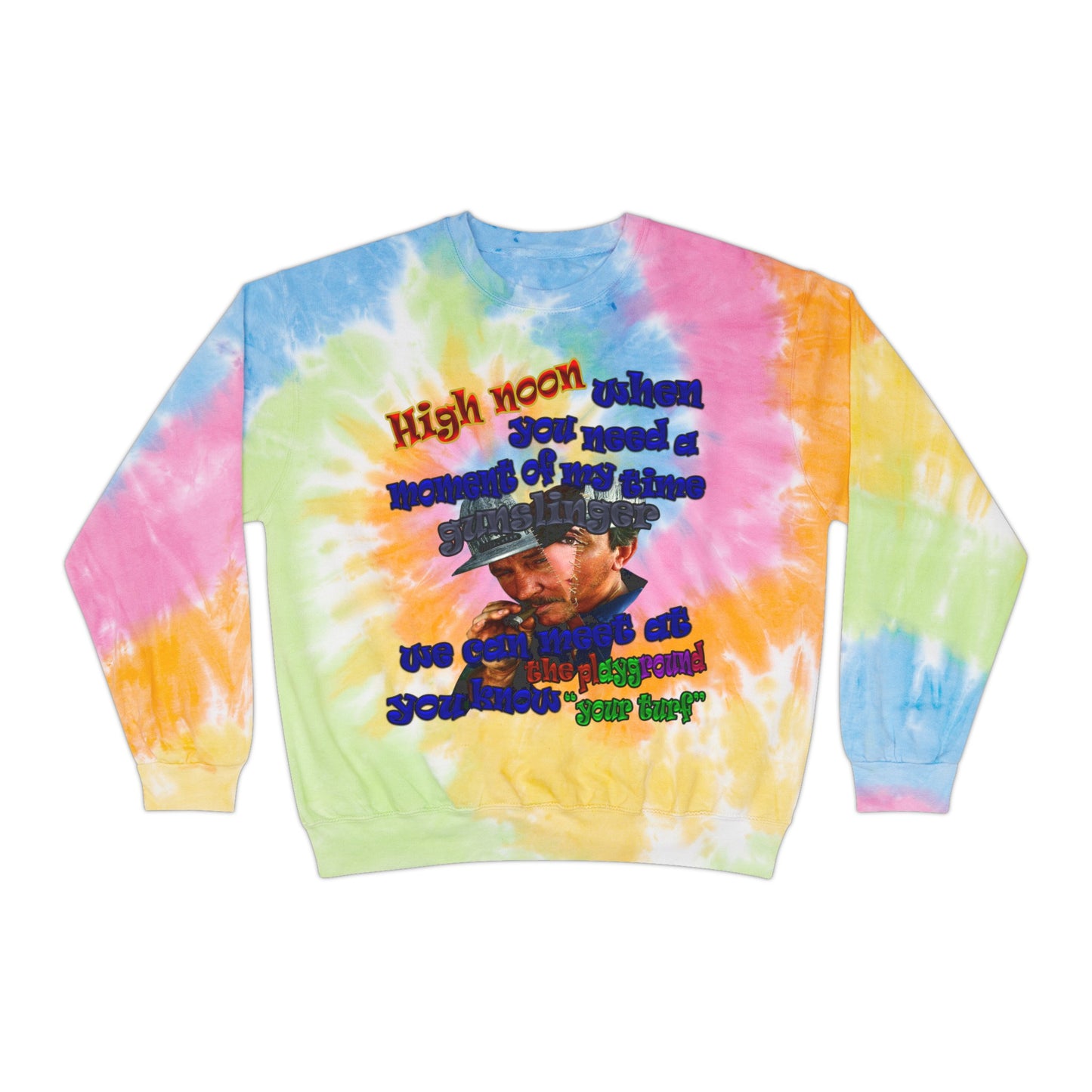 high noon - Unisex Tie-Dye Sweatshirt