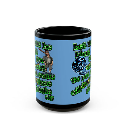 og - Black Mug (light blue)