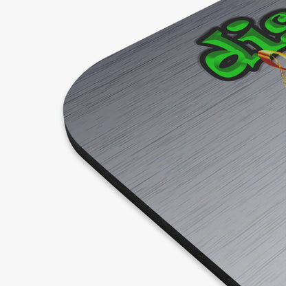 disc jockey - Mouse Pad (Rectangle) (brushed nickel)