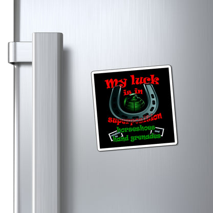 my luck - Magnets - (black)