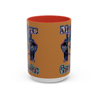 em cee squared - Accent Mug (light brown)