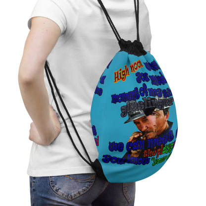 high noon - Drawstring Bag (turquoise)