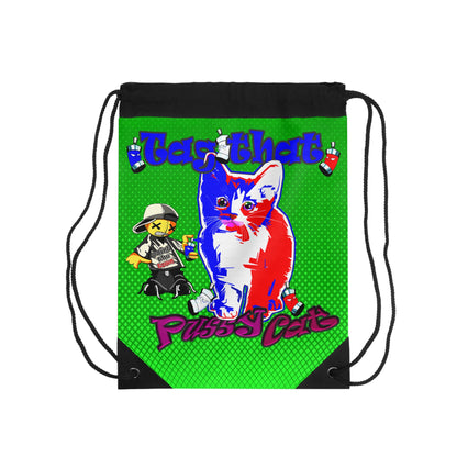 tag that - Drawstring Bag (logo green)