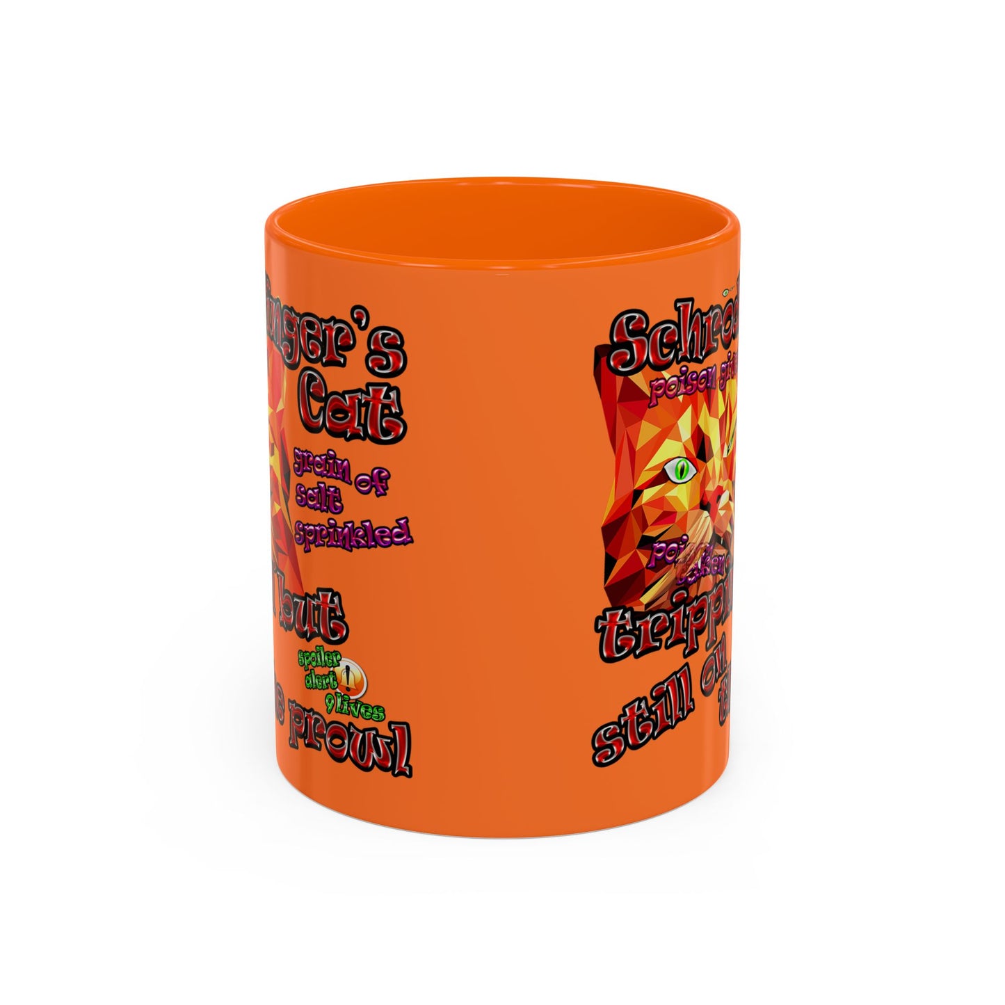 schrodinger's cat - Accent Mug (crusta)