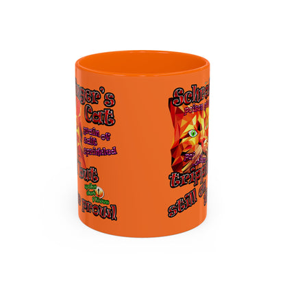schrodinger's cat - Accent Mug (crusta)