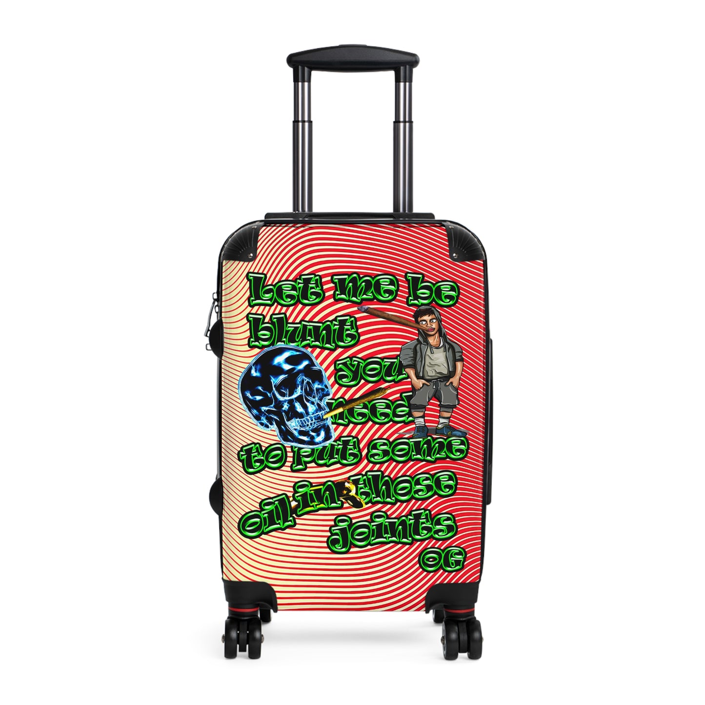 og - Suitcase (yellow-orange wave)