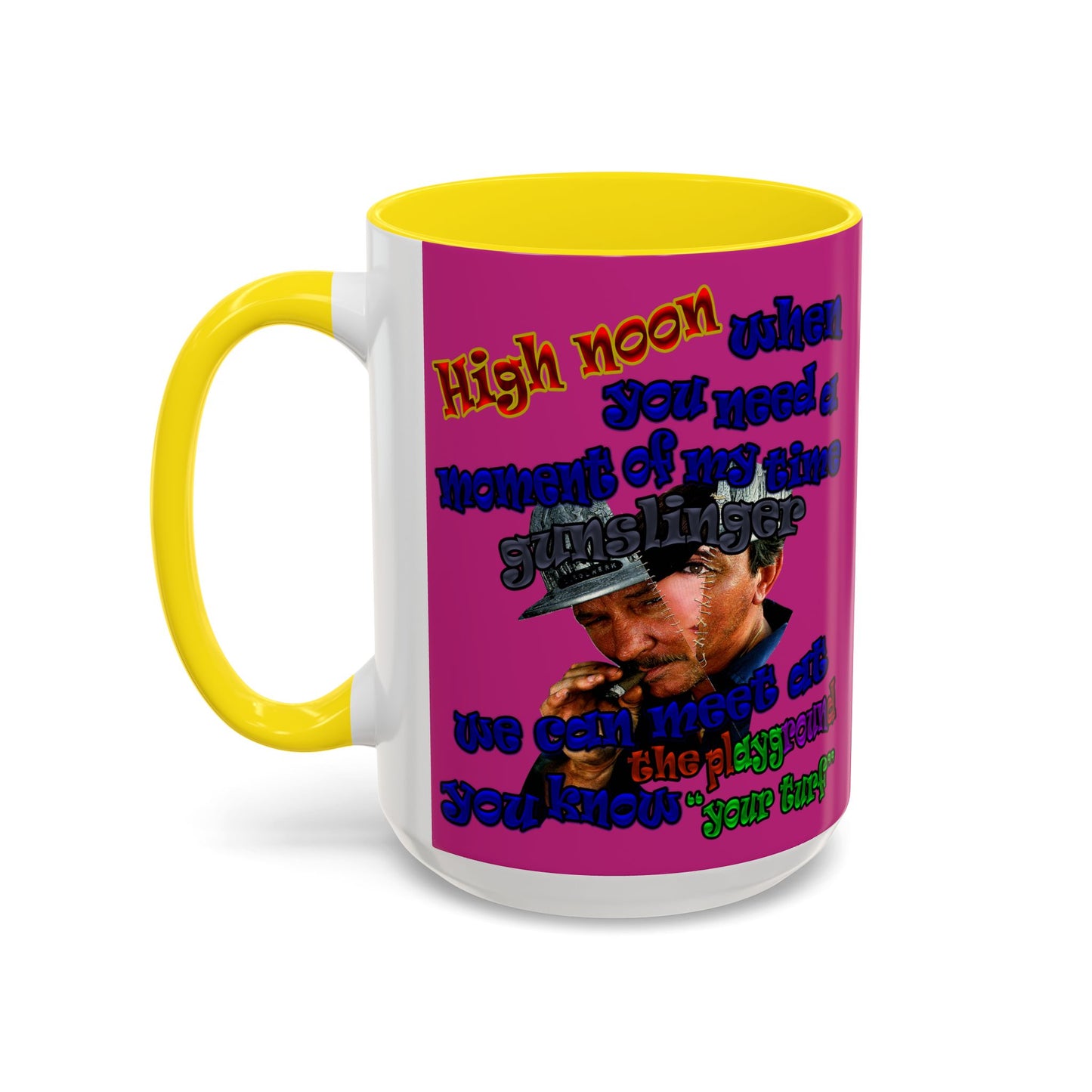 high noon - Accent Mug (pink)