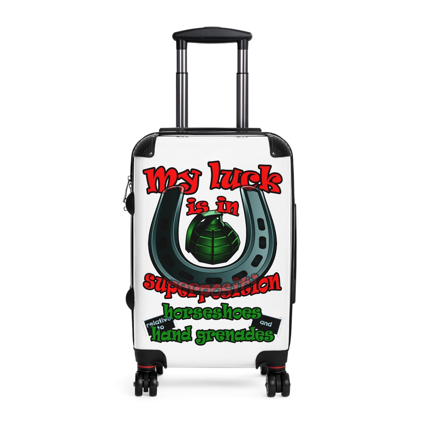 my luck - Suitcase (white)