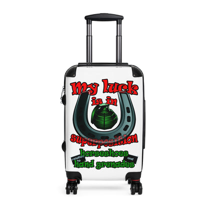 my luck - Suitcase (white)