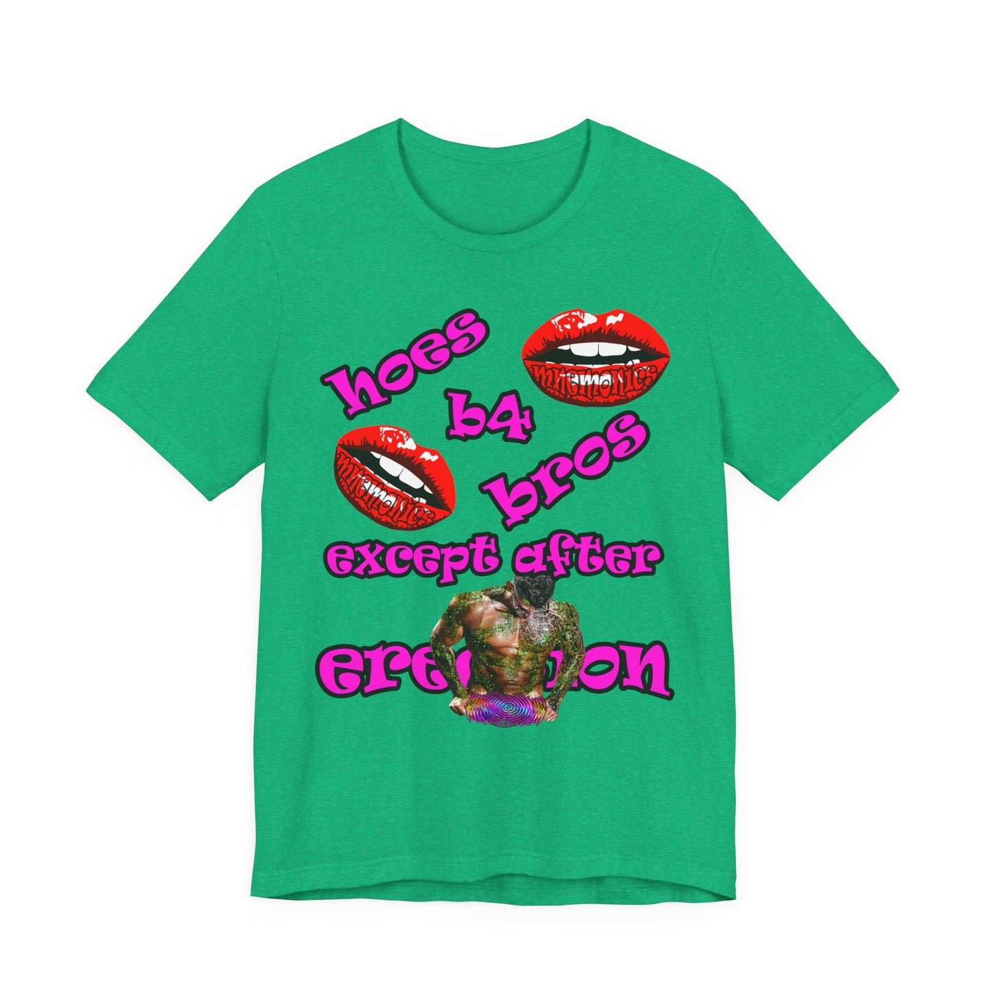 hoes b4 bros - Unisex Jersey Short Sleeve Tee