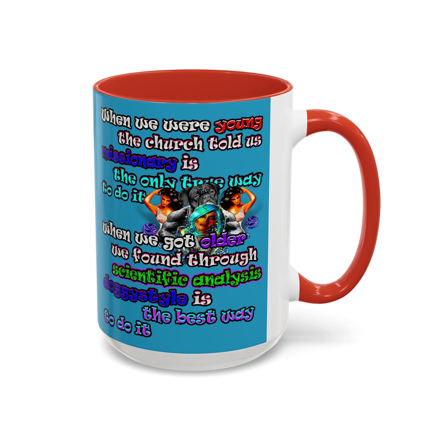 doggystyle - Accent Mug (turquoise)
