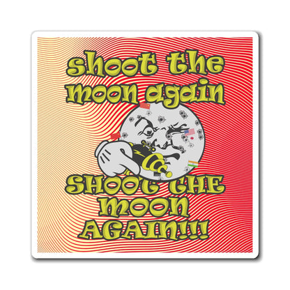 shoot the moon again - Magnets - (yellow-orange wave)