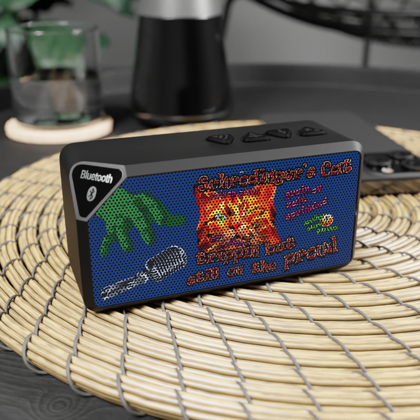 schrodinger's cat - Jabba Bluetooth Speaker (dark blue)