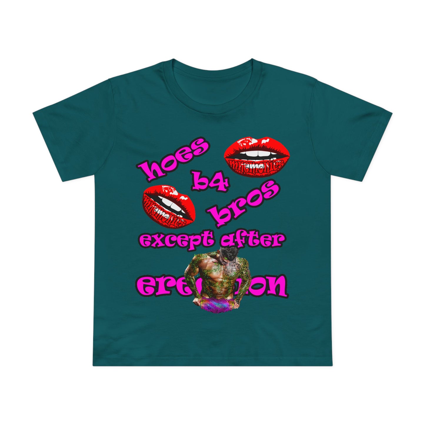 hoes b4 bros - Women’s Maple Tee