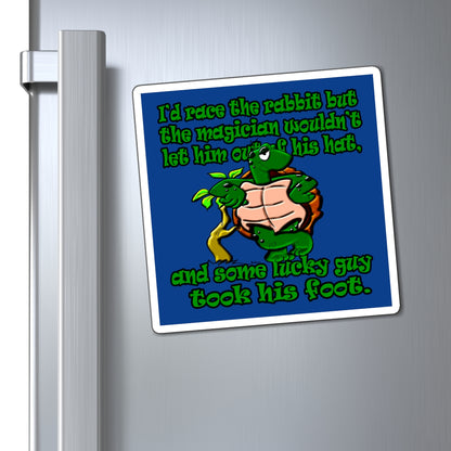 turtle race - Magnets - (dark blue)