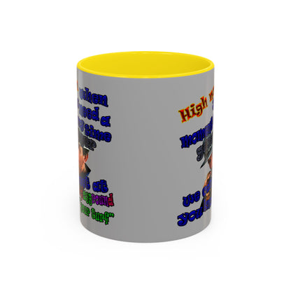 high noon - Accent Mug (light grey)