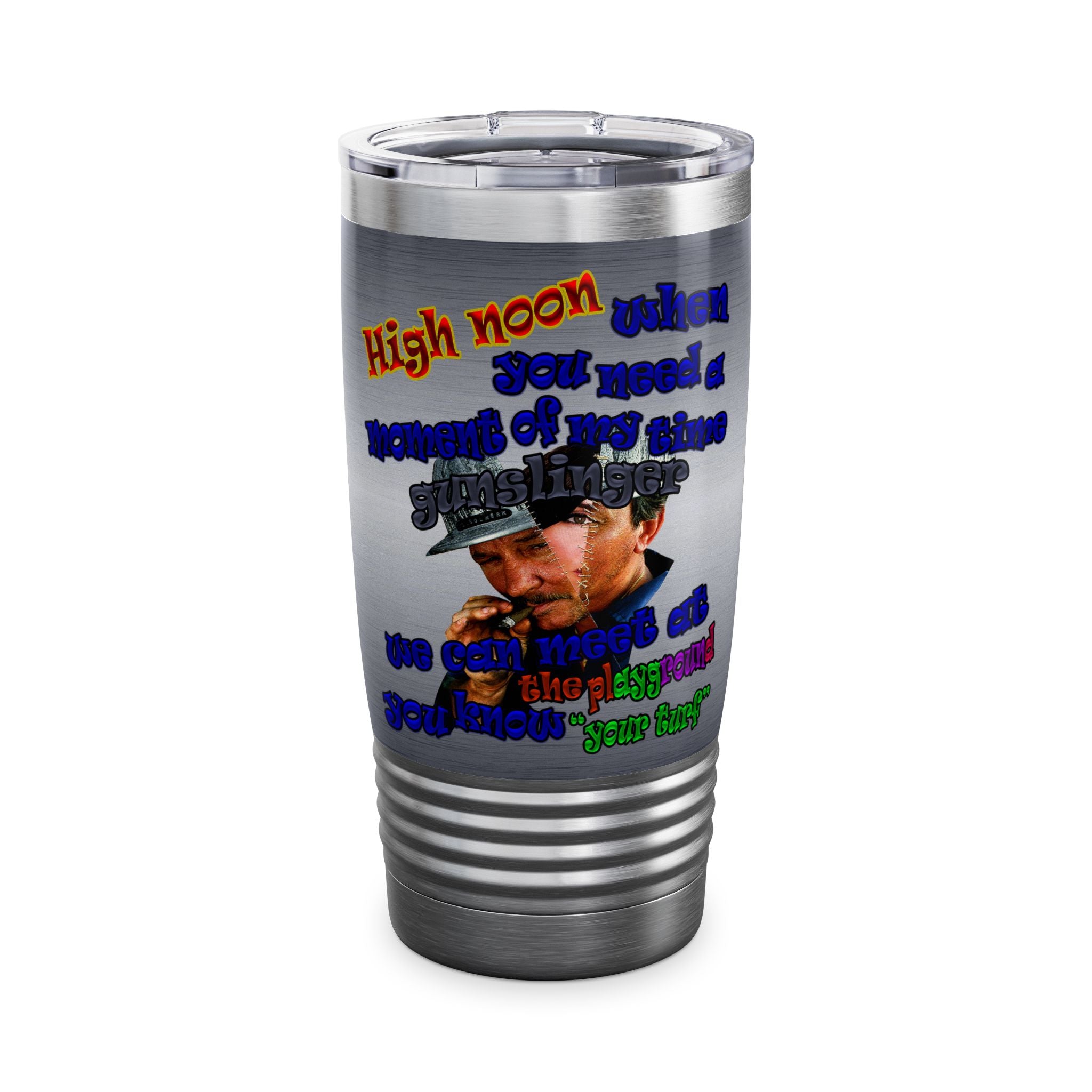 high noon - Ringneck Tumbler, 20oz (brushed nickel)
