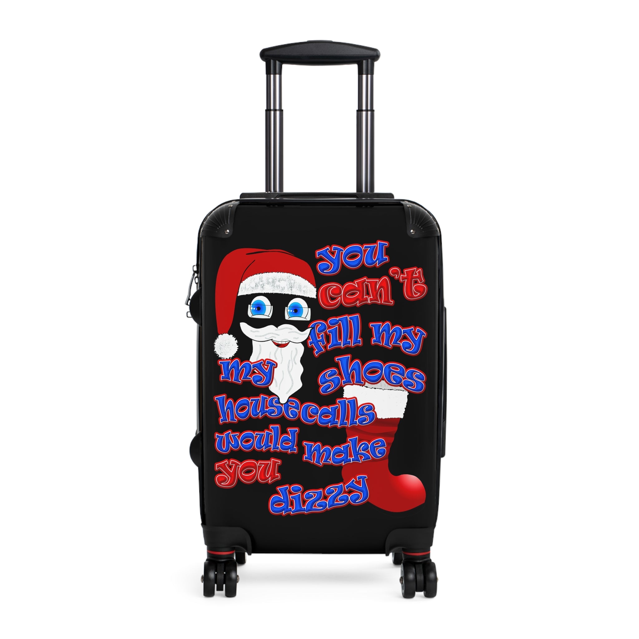 santa's shoes - Suitcase (black)