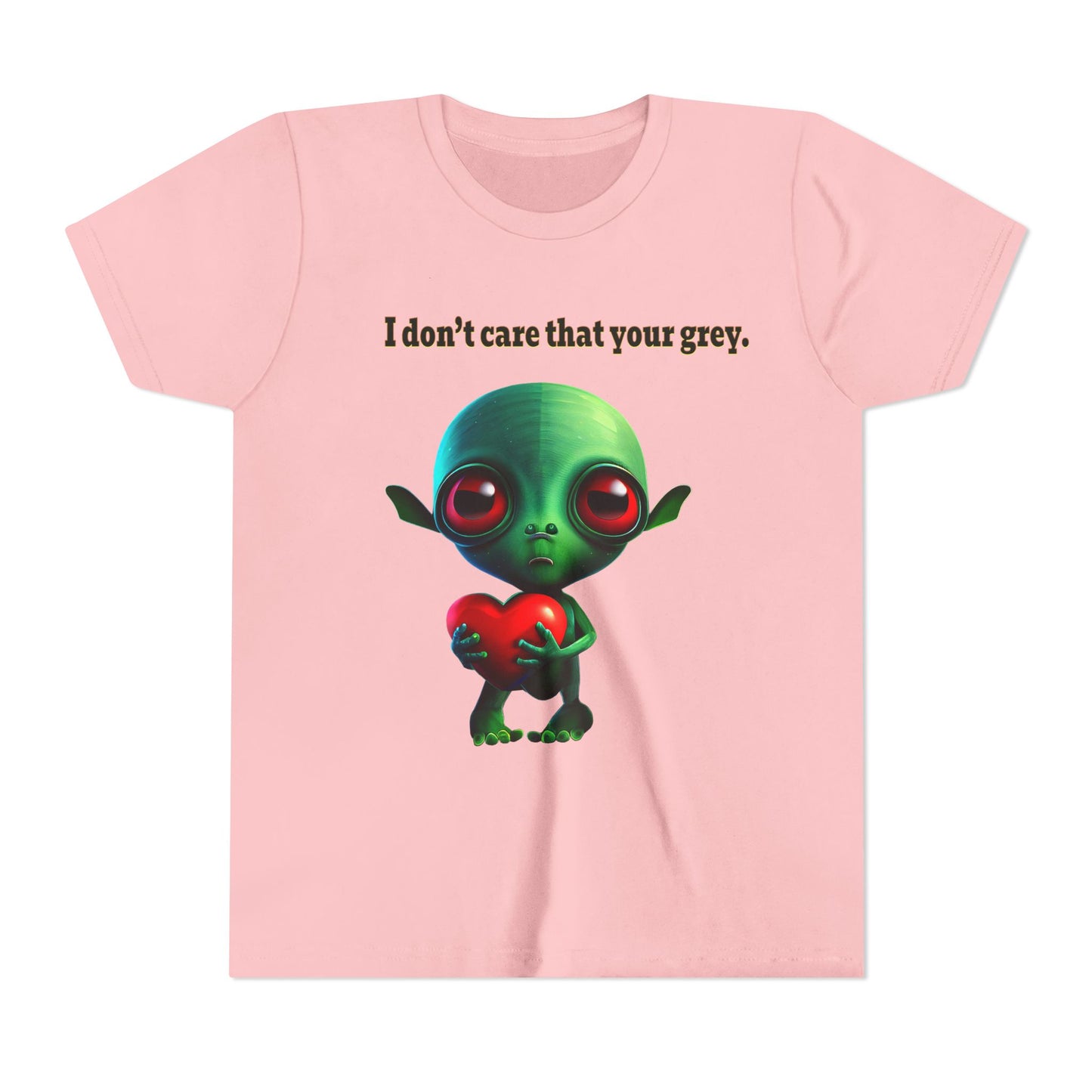 I don't care that your grey - Youth Short Sleeve Tee