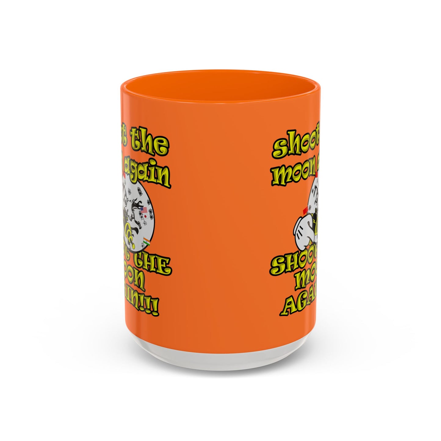 shoot the moon again - Accent Mug (crusta)