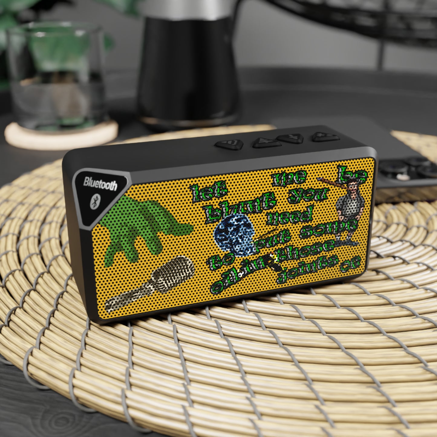 og - Jabba Bluetooth Speaker (yellow)