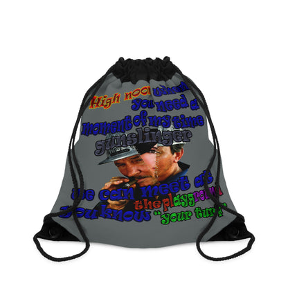 high noon - Drawstring Bag (dark grey)