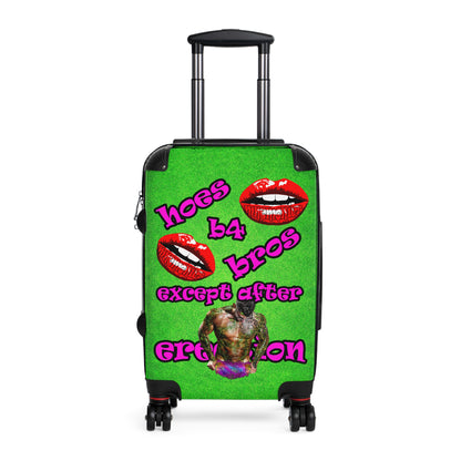hoes b4 bros - Suitcase (green turf)