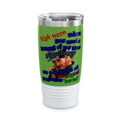 high noon - Ringneck Tumbler, 20oz (green)