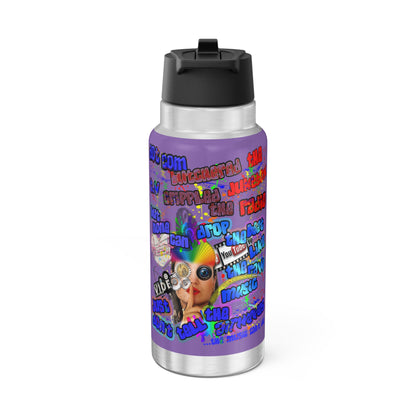 drop the beat - Gator Tumbler, 32oz (light purple)