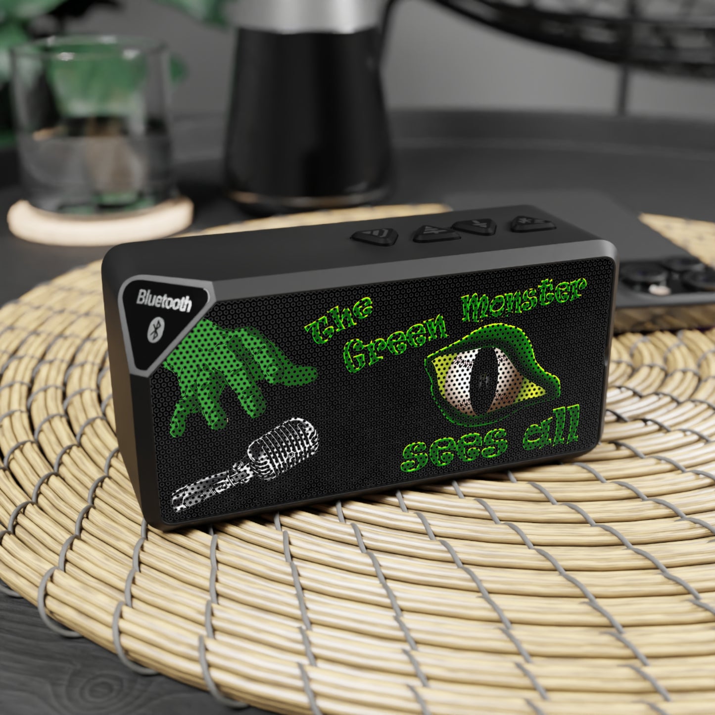 green monster - Jabba Bluetooth Speaker