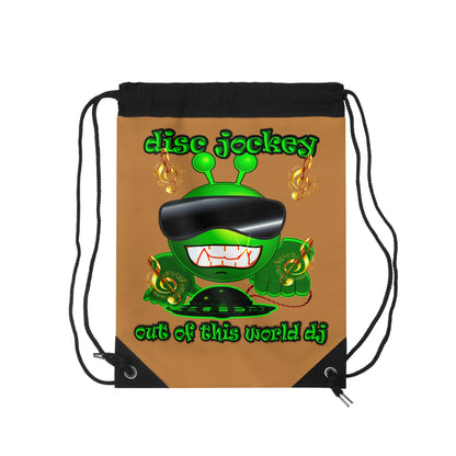 disc jockey - Drawstring Bag (light brown)