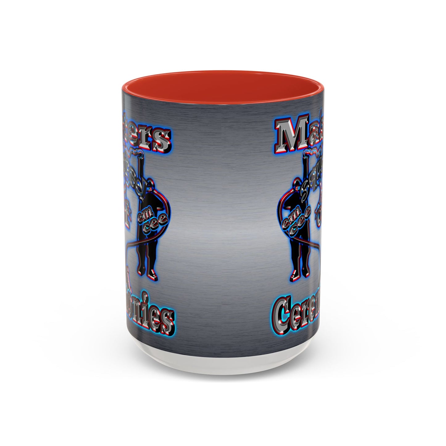 em cee squared - Accent Mug (brushed nickel)