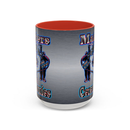 em cee squared - Accent Mug (brushed nickel)