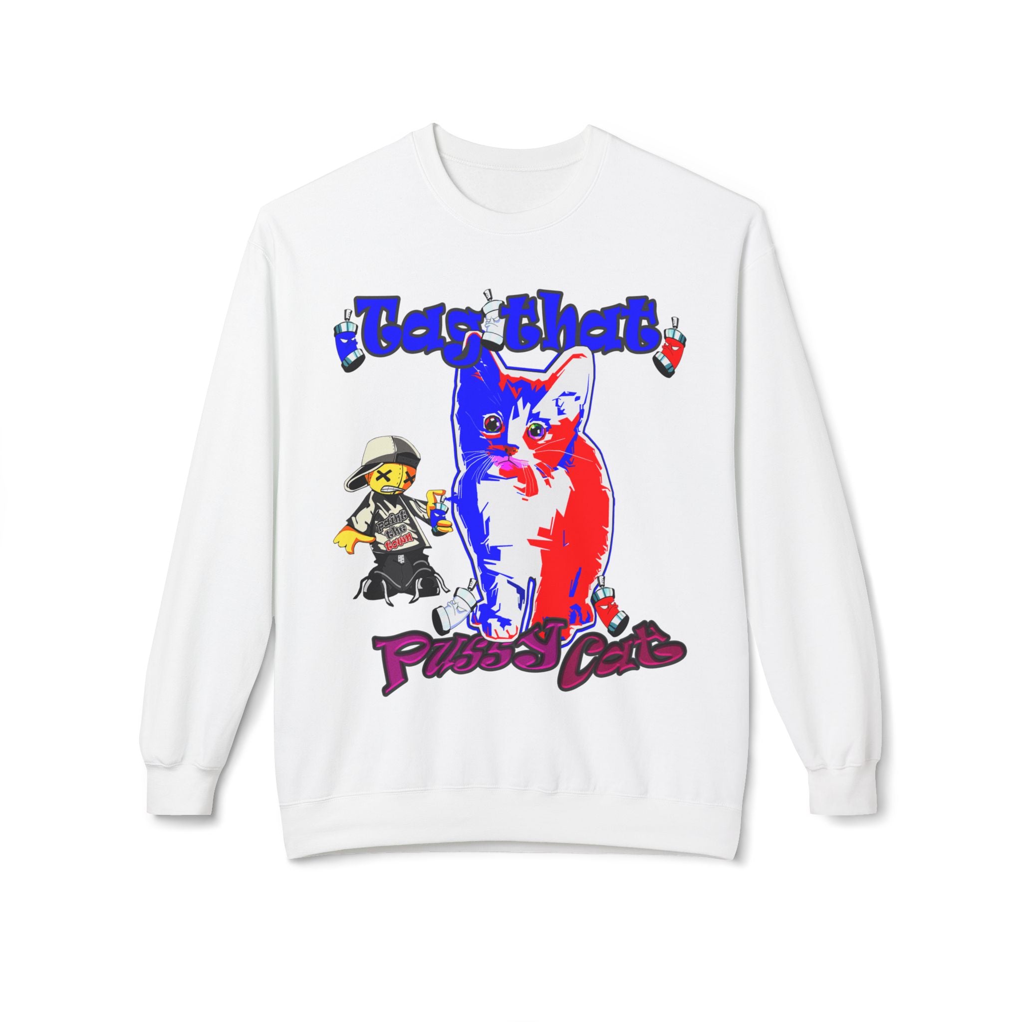 tag that - Unisex Midweight Softstyle Fleece Crewneck Sweatshirt