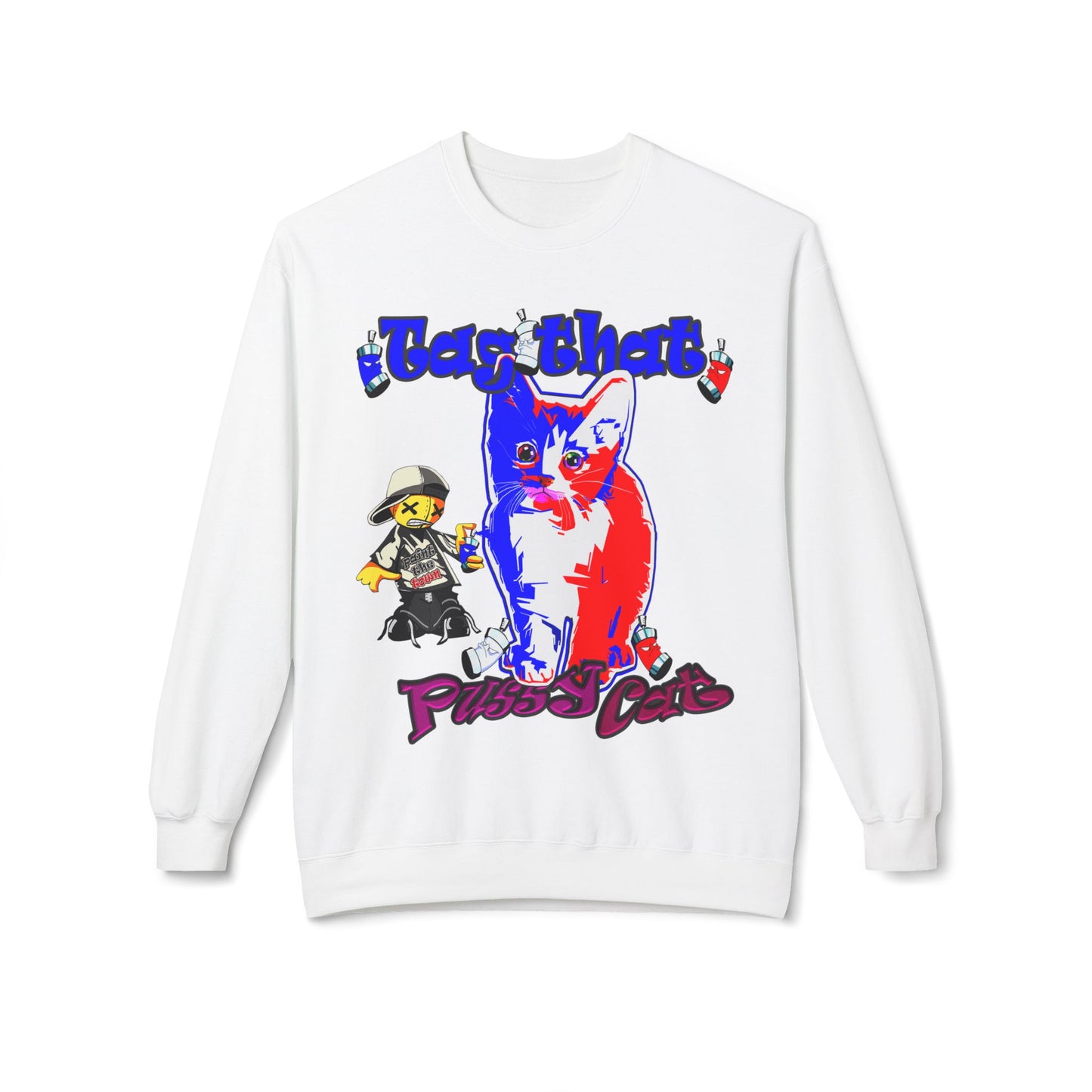 tag that - Unisex Midweight Softstyle Fleece Crewneck Sweatshirt