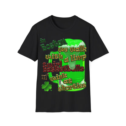 celtics logo - Unisex Softstyle T-Shirt